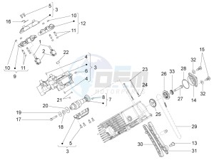 Audace 1400 1380 drawing RH cylinder timing system