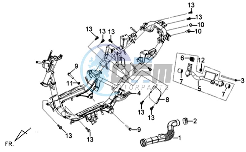 FRAME / ENGINE MOUNT