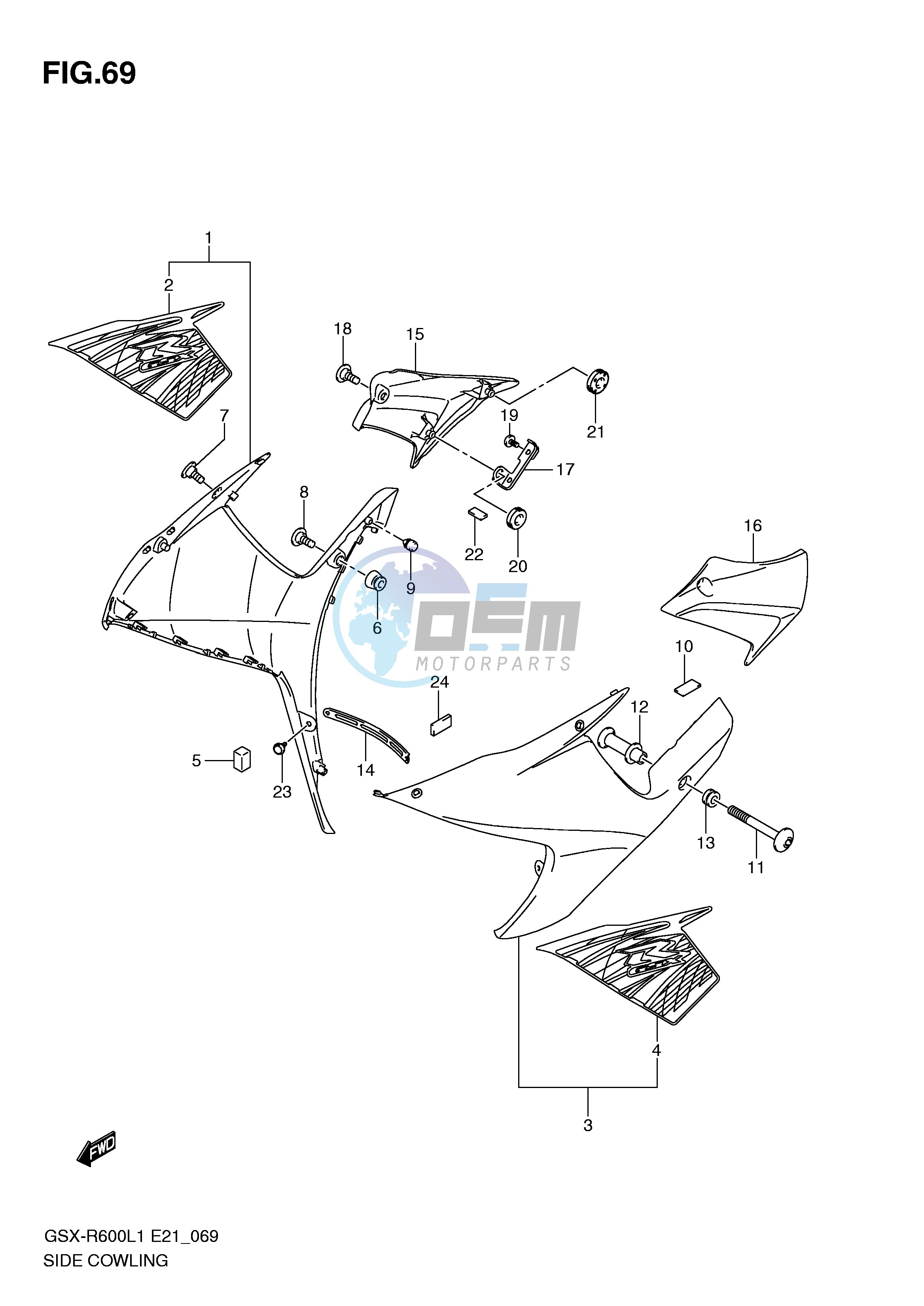 SIDE COWLING