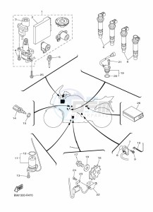 FJR1300D-AE FJR1300AE (B96L) drawing ELECTRICAL 1