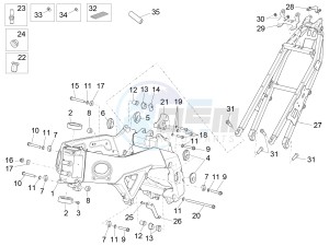 RSV4 1000 Racing Factory E4 ABS (EMEA, LATAM) drawing Frame