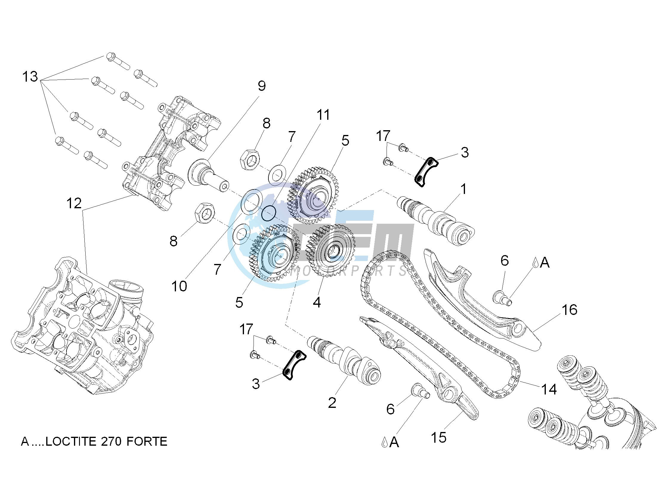 Front cylinder timing system