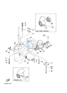 25J drawing LOWER-CASING-x-DRIVE-2