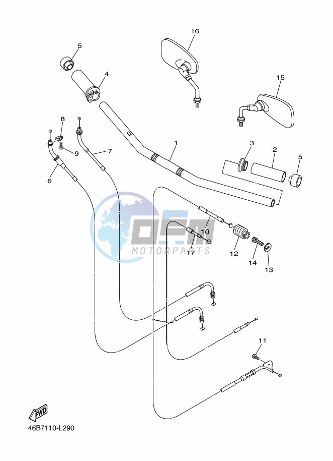 STEERING HANDLE & CABLE