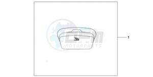 XL700VA9 France - (F / ABS CMF) drawing TOP BOX INNERBAG