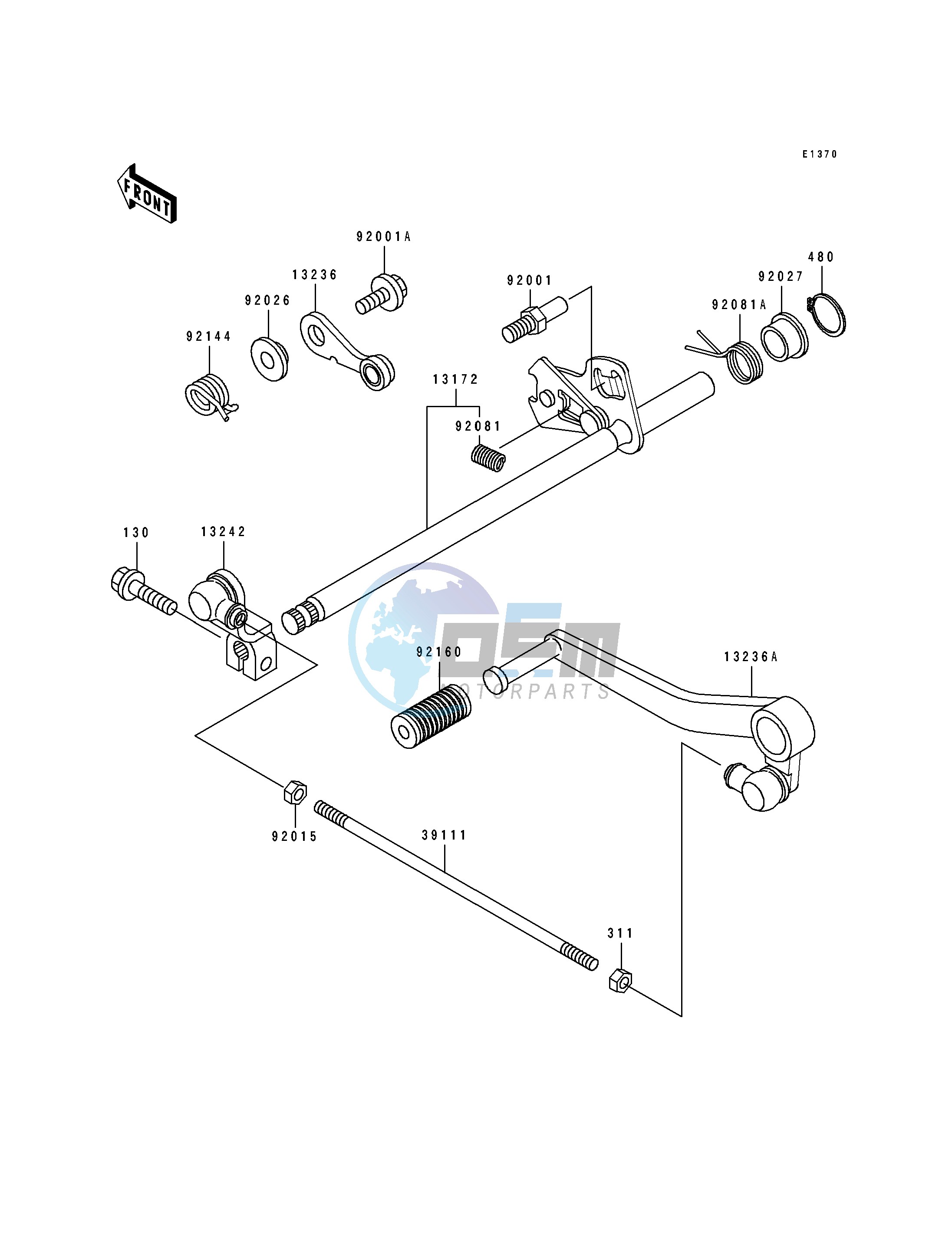 GEAR CHANGE MECHANISM