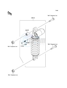 Z1000 ZR1000A6F FR GB XX (EU ME A(FRICA) drawing Shock Absorber(s)