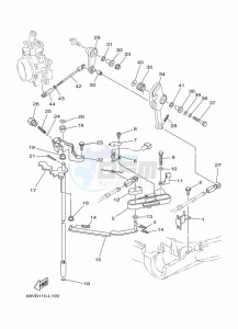 F115AETX drawing THROTTLE-CONTROL