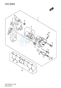 GSX-S 1000 drawing REAR CALIPER