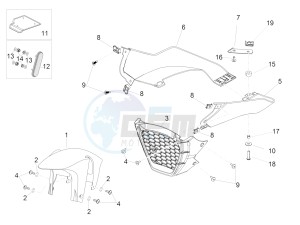 TUONO 1100 V4 RF E4 ABS (NAFTA) drawing Front body III