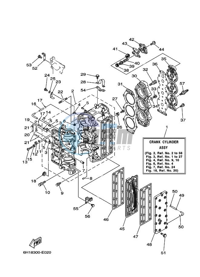 CYLINDER--CRANKCASE