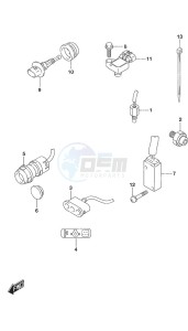 DF 25A drawing Sensor/Switch Non-Remote Control