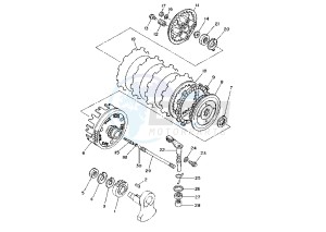 XVS DRAG STAR 125 drawing CLUTCH