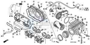 CB1300A9 BR / ABS MME - (BR / ABS MME) drawing AIR CLEANER