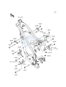 D-TRACKER KLX150HGF XX (EU ME A(FRICA) drawing Engine Mount