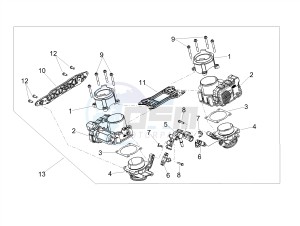 SHIVER 900 E4 ABS (NAFTA) drawing Throttle body