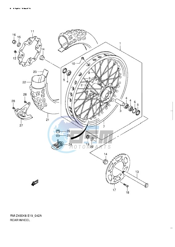 REAR WHEEL L1