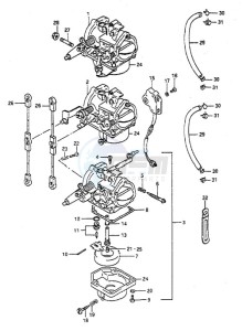 DT 65 drawing Carburetor