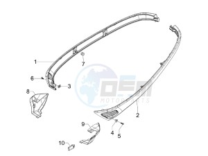 S 125 4T ie E3 Vietnam drawing Side cover - Spoiler