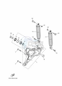 GPD125-A NMAX 125 (BAL1) drawing LEG SHIELD