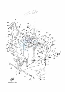 VF150A drawing FRONT-FAIRING-BRACKET