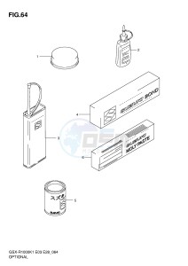 GSX-R1000 (E3-E28) drawing OPTIONAL