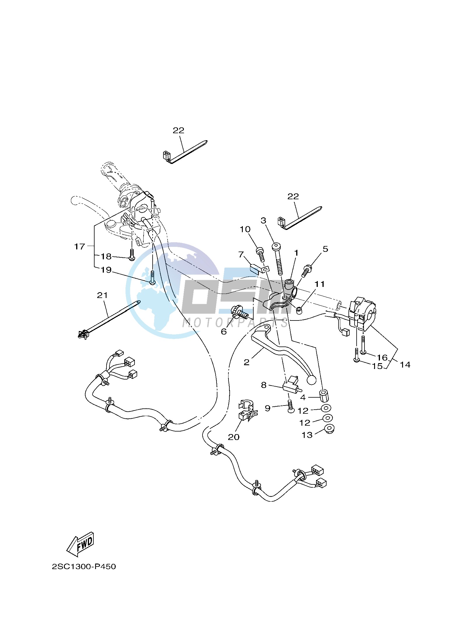 HANDLE SWITCH & LEVER