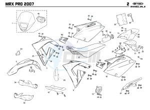 MRX PRO 50 drawing PLASTICS