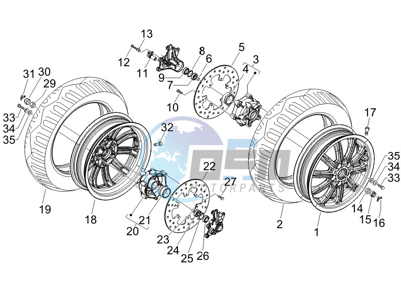 Front wheel