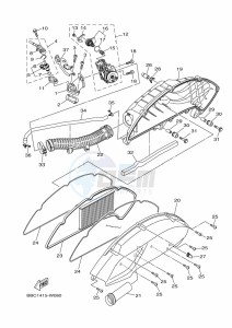 GPD155-A NMAX-155 (BBDP) drawing FRONT WHEEL