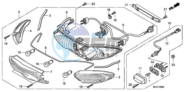 REAR COMBINATION LIGHT