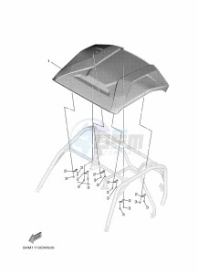 YXE850EN YX85EPAN (BANP) drawing SUN ROOF