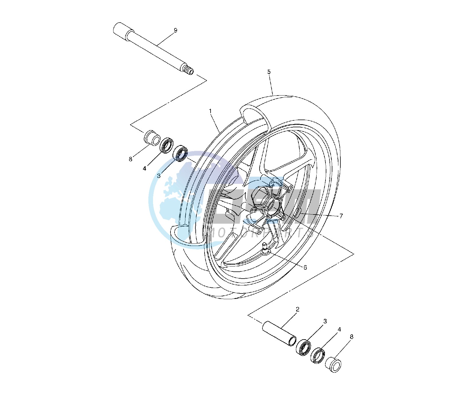 FRONT WHEEL