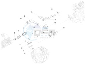 V7 III Anniversario 750 e4 (NAFTA) drawing Secondary air