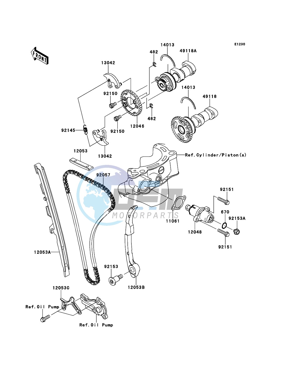 Camshaft(s)/Tensioner