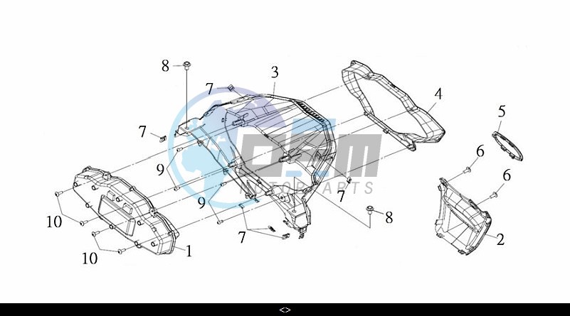 SPEEDOMETER ASSY.