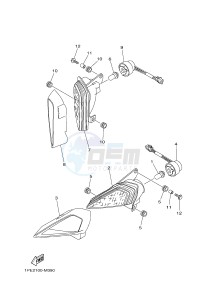 YFM700R YFM70RSBH RAPTOR 700R (2LSB) drawing HEADLIGHT