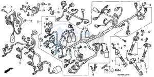 VFR800A9 ED / ABS MME TWO drawing WIRE HARNESS (VFR800A)