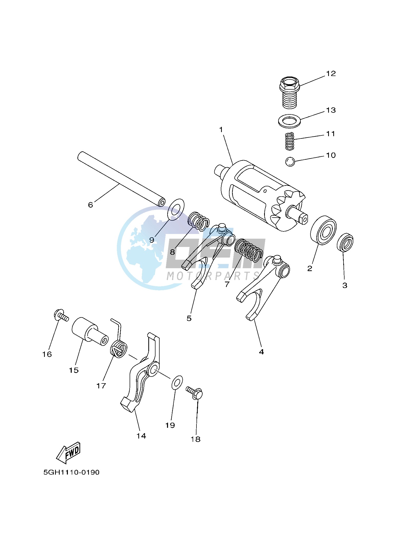 SHIFT CAM & FORK