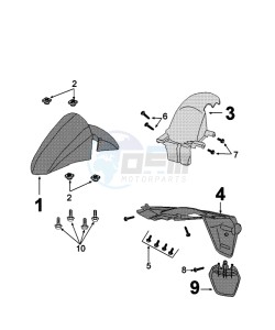 KISBEE 4TA OY X drawing MUDGUARD