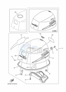 F15CEHL drawing FAIRING-UPPER