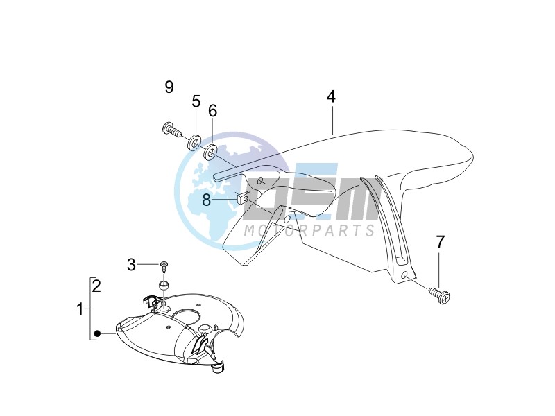 Wheel housing - Mudguard