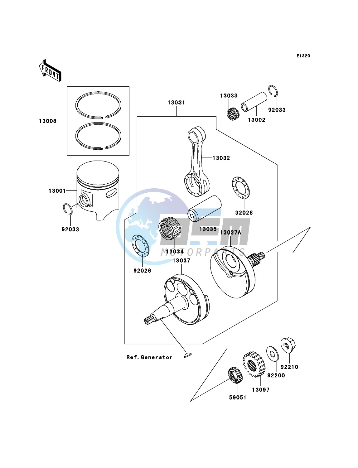 Crankshaft/Piston(s)