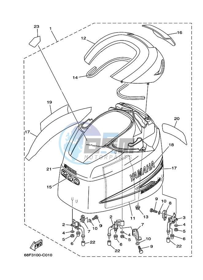 TOP-COWLING