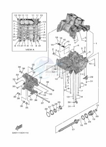 YXF850E YX85FPAP (BARP) drawing CRANKCASE