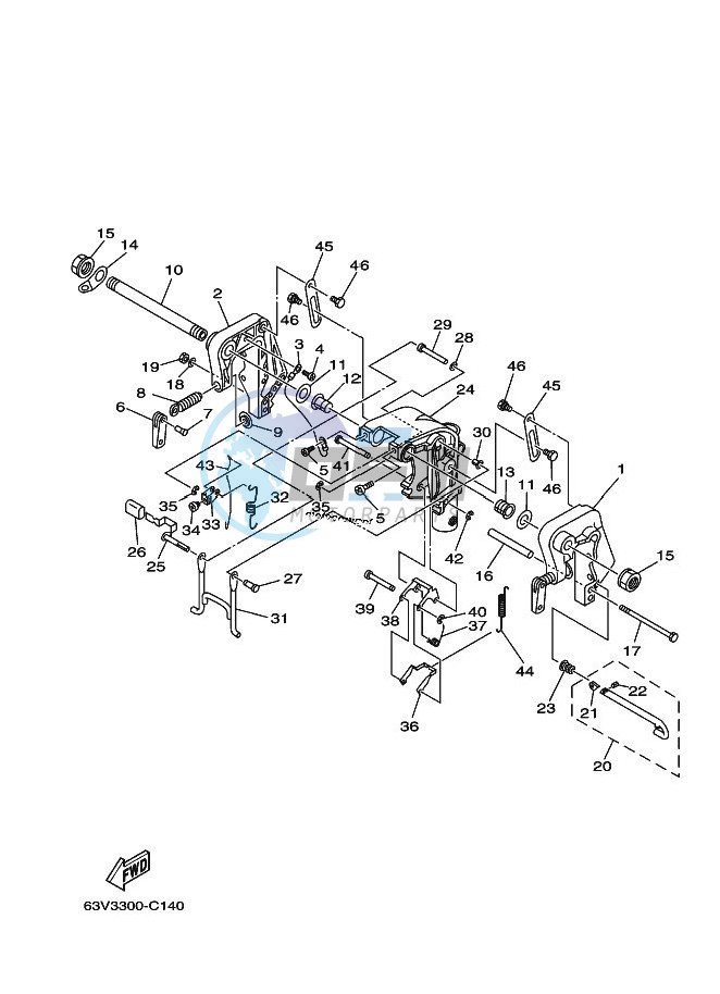 FRONT-FAIRING-BRACKET