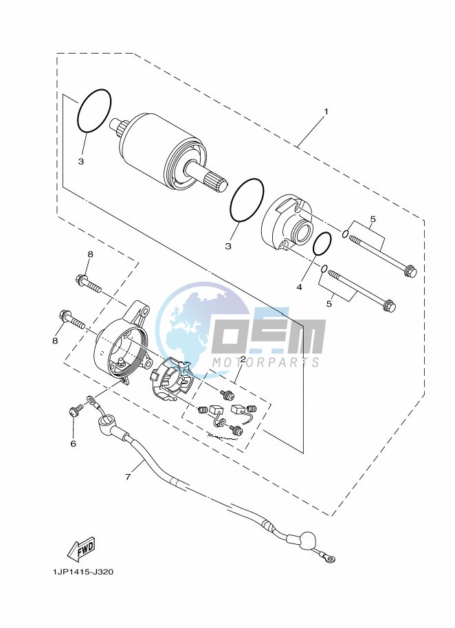 STARTING MOTOR