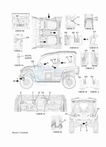 YXF1000EWS YX10FRPSN (B4JC) drawing EMBLEM & LABEL 1