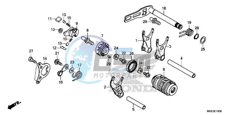 GEARSHIFT DRUM