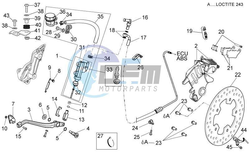 Rear brake system II